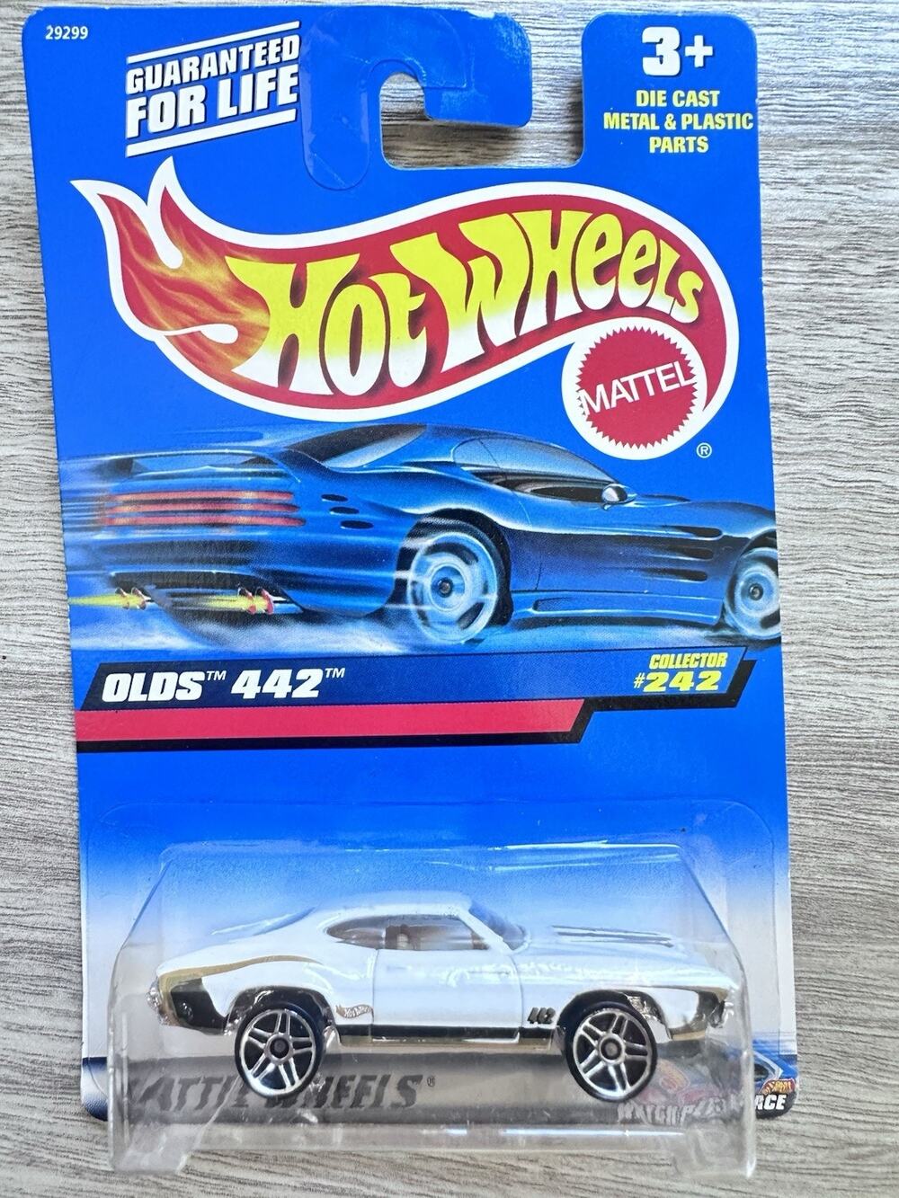 2000 Hot Wheels OLDS 442 Collector #242 Diecast Mattel Wheels H19 New